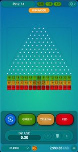 Plinko mobile game main